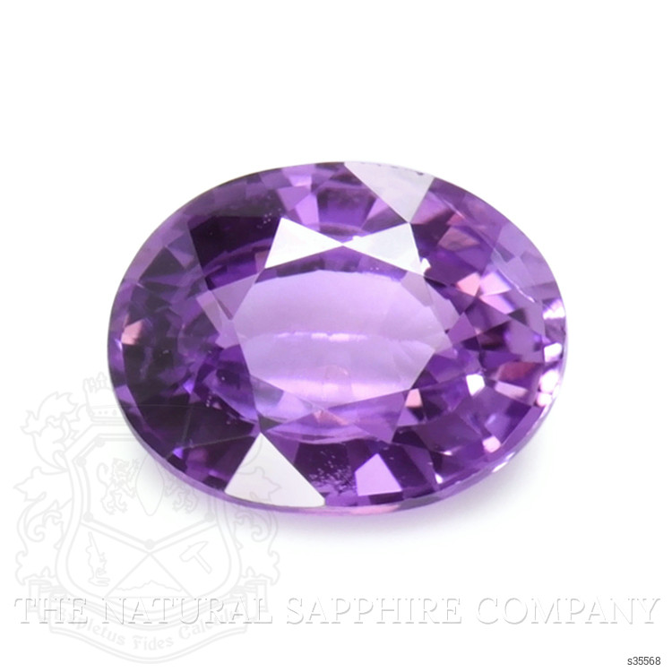 0.92 Ct. Pinkish Purple Sapphire from Ceylon (Sri Lanka)