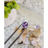 0.92 Ct. Pinkish Purple Sapphire from Ceylon (Sri Lanka) Life Style