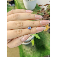 0.93 Ct. Blue Sapphire from Ceylon (Sri Lanka) Life Style