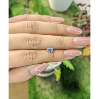 0.80 Ct. Blue Sapphire from Ceylon (Sri Lanka) Life Style