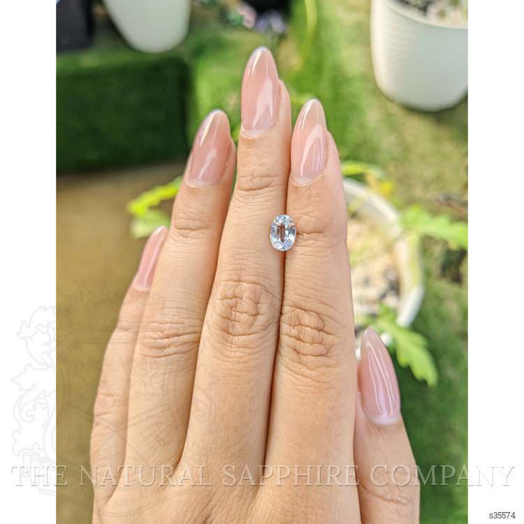 1.32 Ct. Blue Sapphire from Ceylon (Sri Lanka)