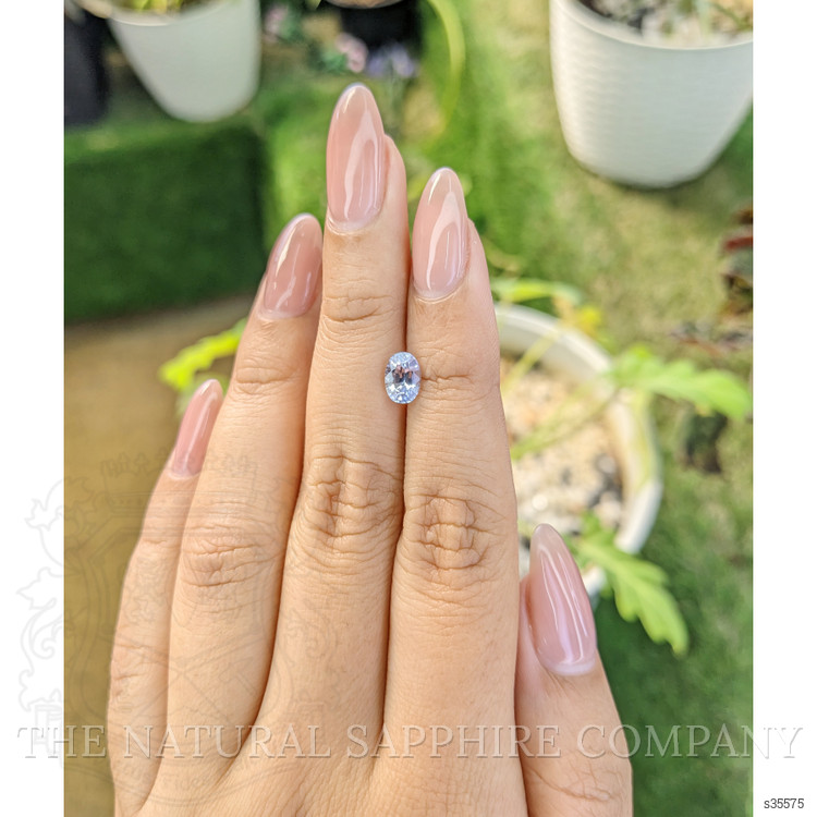 1.14 Ct. Blue Sapphire from Ceylon (Sri Lanka)