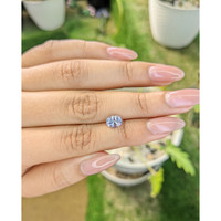 1.28 Ct. Violet Sapphire from Ceylon (Sri Lanka) Life Style