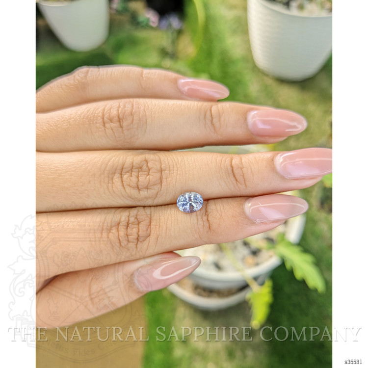 1.28 Ct. Violet Sapphire from Ceylon (Sri Lanka)