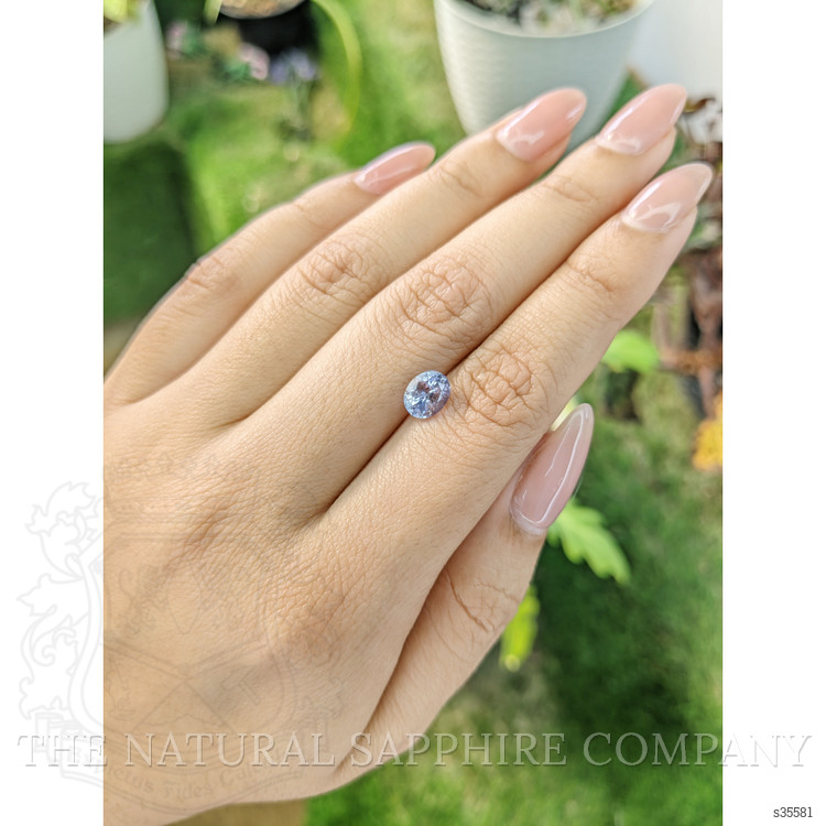 1.28 Ct. Violet Sapphire from Ceylon (Sri Lanka)