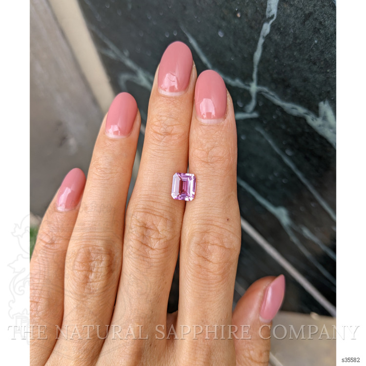 2.02 Ct. Pink Sapphire from Ceylon (Sri Lanka)