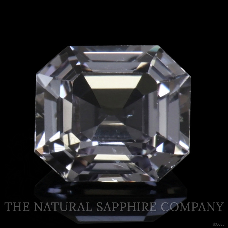 1.19 Ct. White Sapphire from Ceylon (Sri Lanka)