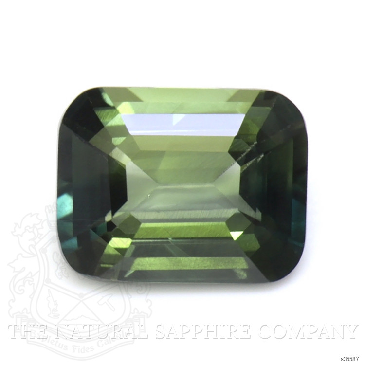 4.25 Ct. Green Sapphire from Ceylon (Sri Lanka)