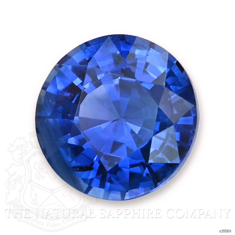 0.67 Ct. Blue Sapphire from Ceylon (Sri Lanka)