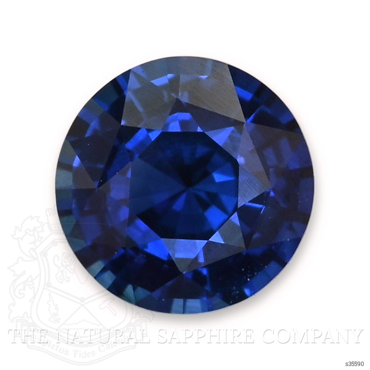 0.84 Ct. Blue Sapphire from Ceylon (Sri Lanka)