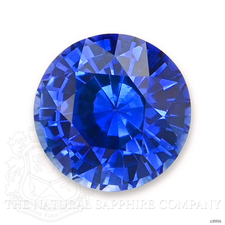 0.85 Ct. Blue Sapphire from Ceylon (Sri Lanka)