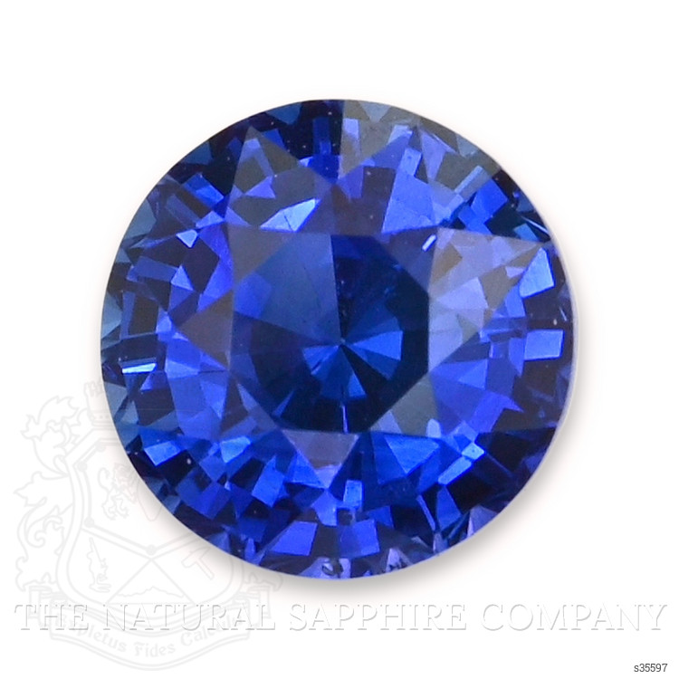0.72 Ct. Blue Sapphire from Ceylon (Sri Lanka)