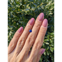 0.72 Ct. Blue Sapphire from Ceylon (Sri Lanka) Life Style