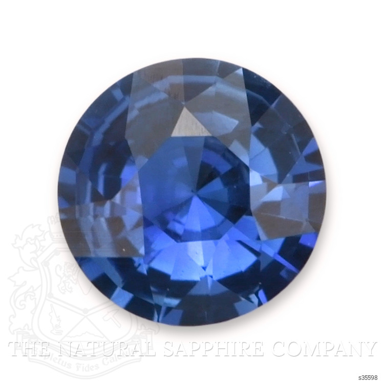 0.46 Ct. Blue Sapphire from Ceylon (Sri Lanka)