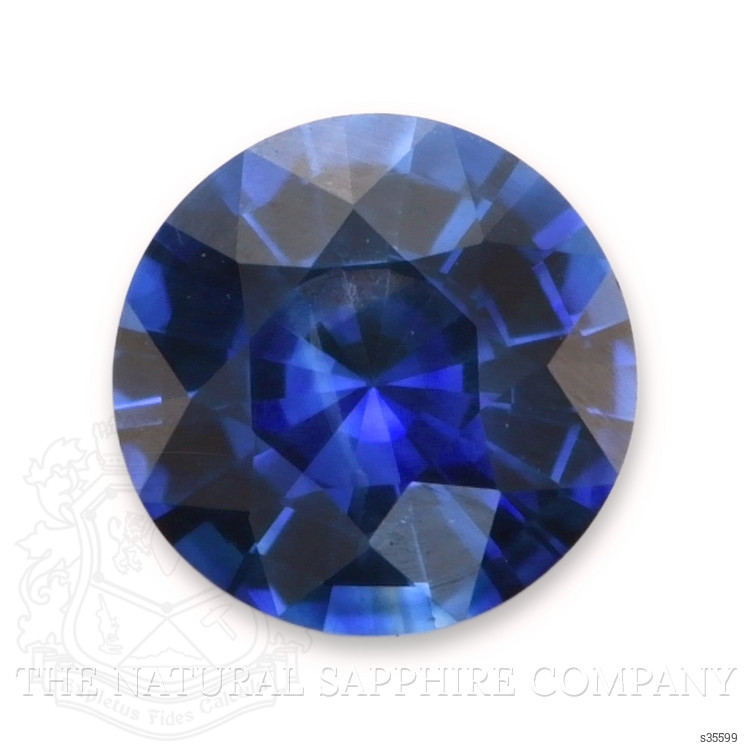 0.62 Ct. Blue Sapphire from Ceylon (Sri Lanka)