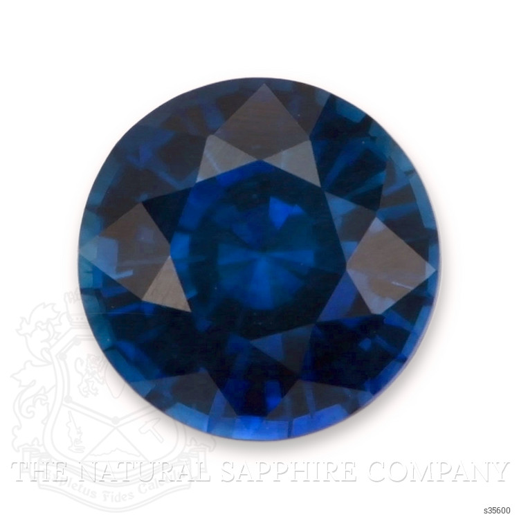 0.77 Ct. Blue Sapphire from Ceylon (Sri Lanka)