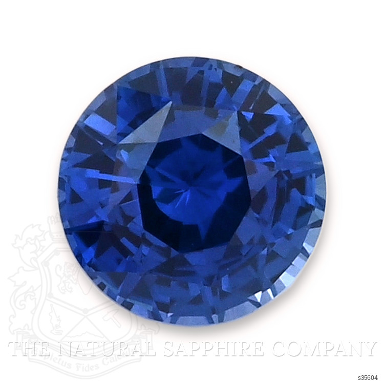 0.83 Ct. Blue Sapphire from Ceylon (Sri Lanka)