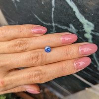 0.83 Ct. Blue Sapphire from Ceylon (Sri Lanka) Life Style