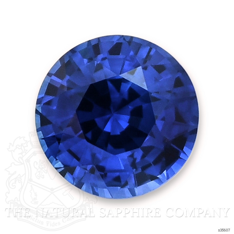 0.78 Ct. Blue Sapphire from Ceylon (Sri Lanka)