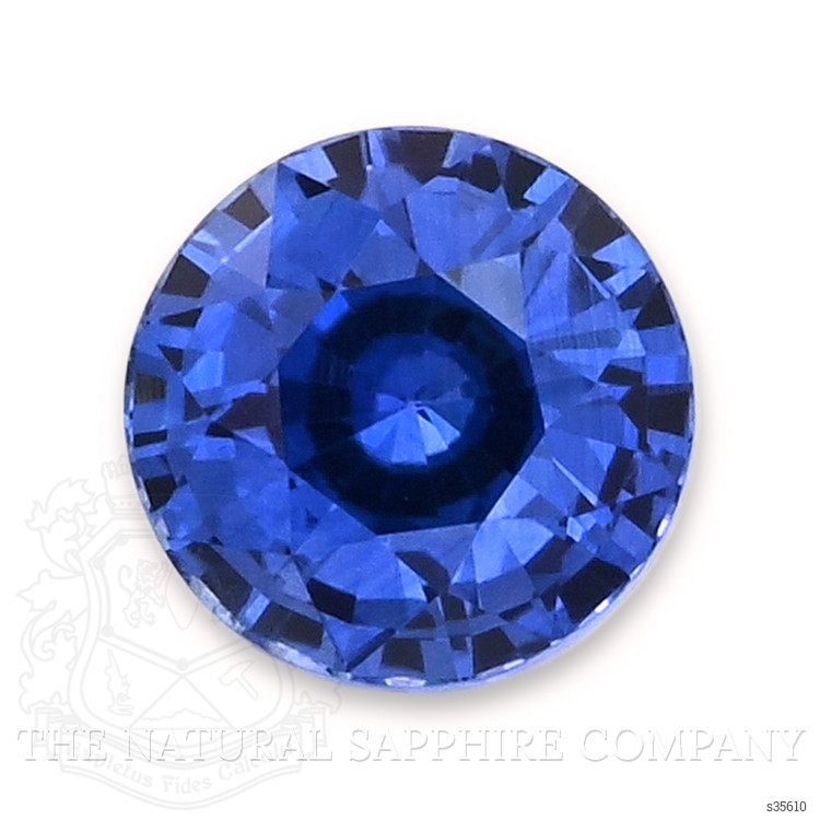 0.78 Ct. Blue Sapphire from Ceylon (Sri Lanka)