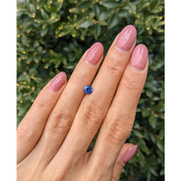 0.78 Ct. Blue Sapphire from Ceylon (Sri Lanka) Life Style