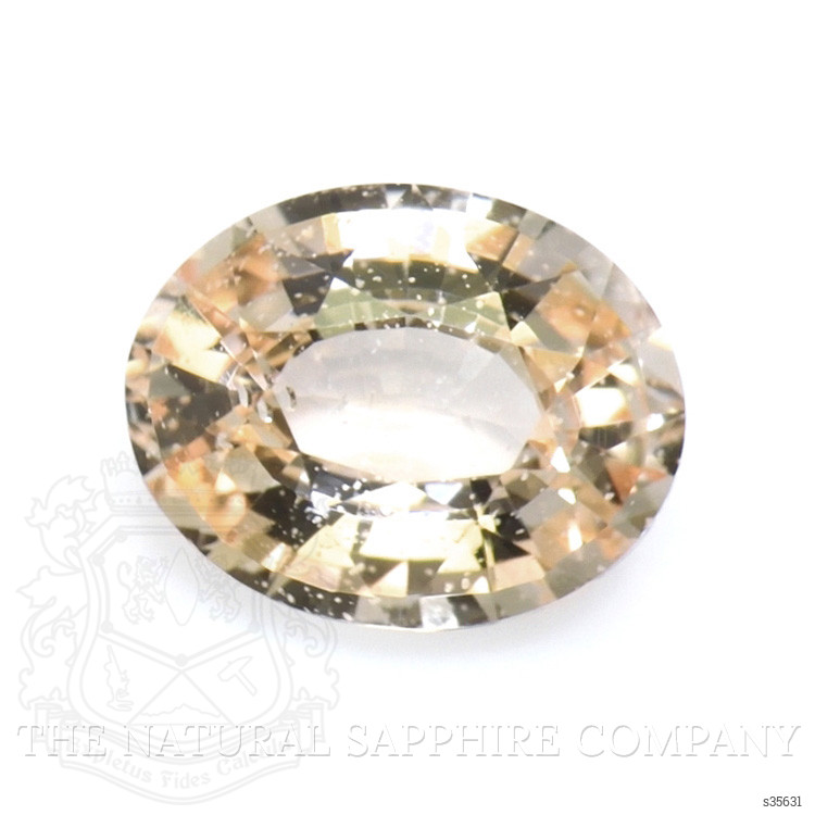 0.90 Ct. Peach Sapphire from Ceylon (Sri Lanka)