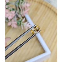 1.25 Ct. Yellowish Orange Sapphire from Ceylon (Sri Lanka) Life Style