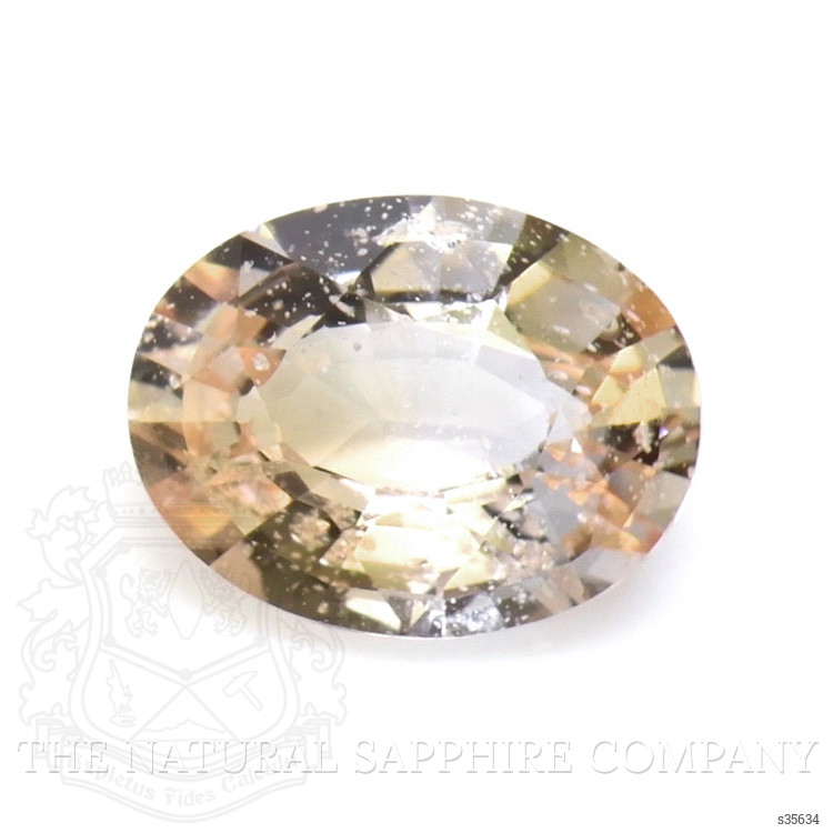 1.19 Ct. Peach Sapphire from Ceylon (Sri Lanka)