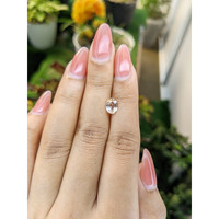 1.19 Ct. Peach Sapphire from Ceylon (Sri Lanka) Life Style