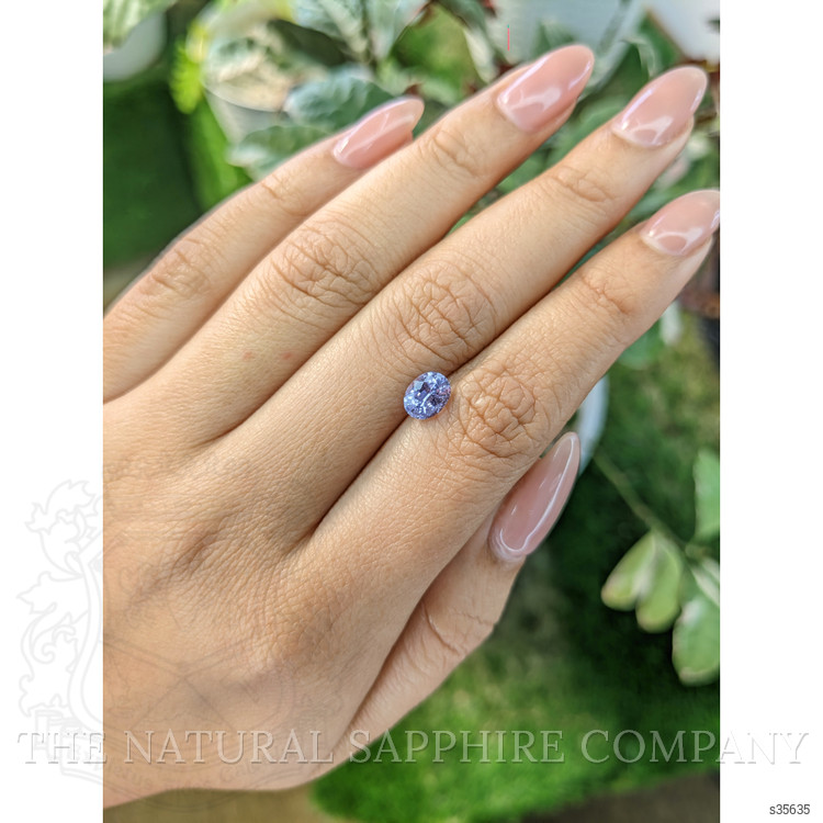 1.06 Ct. Violet Sapphire from Ceylon (Sri Lanka)