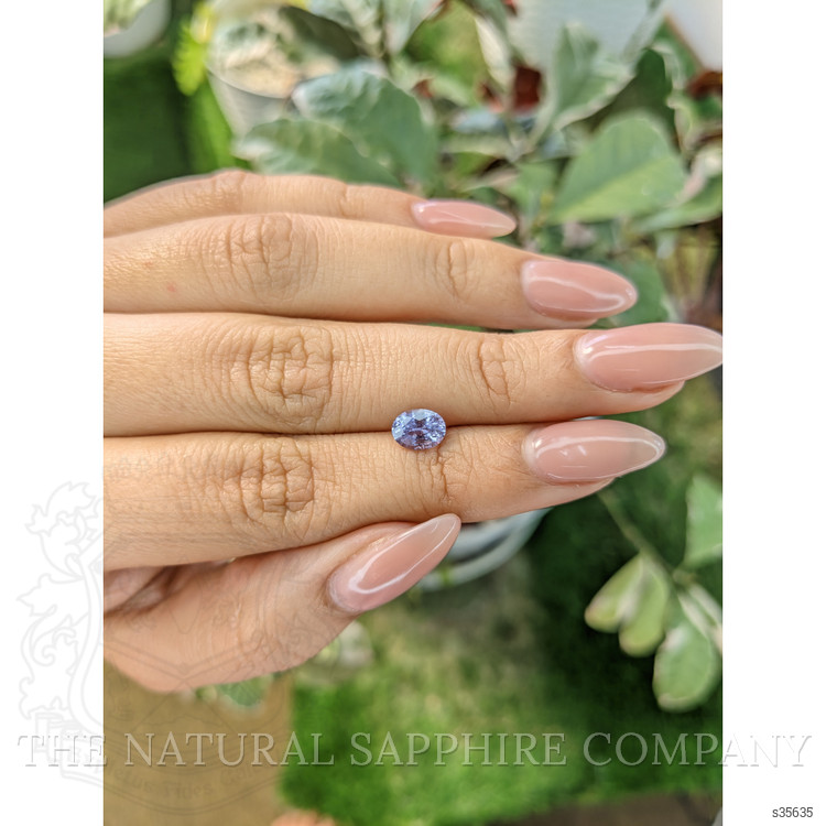 1.06 Ct. Violet Sapphire from Ceylon (Sri Lanka)