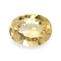0.94 Ct. Orangish Yellow Sapphire from Ceylon (Sri Lanka) Video