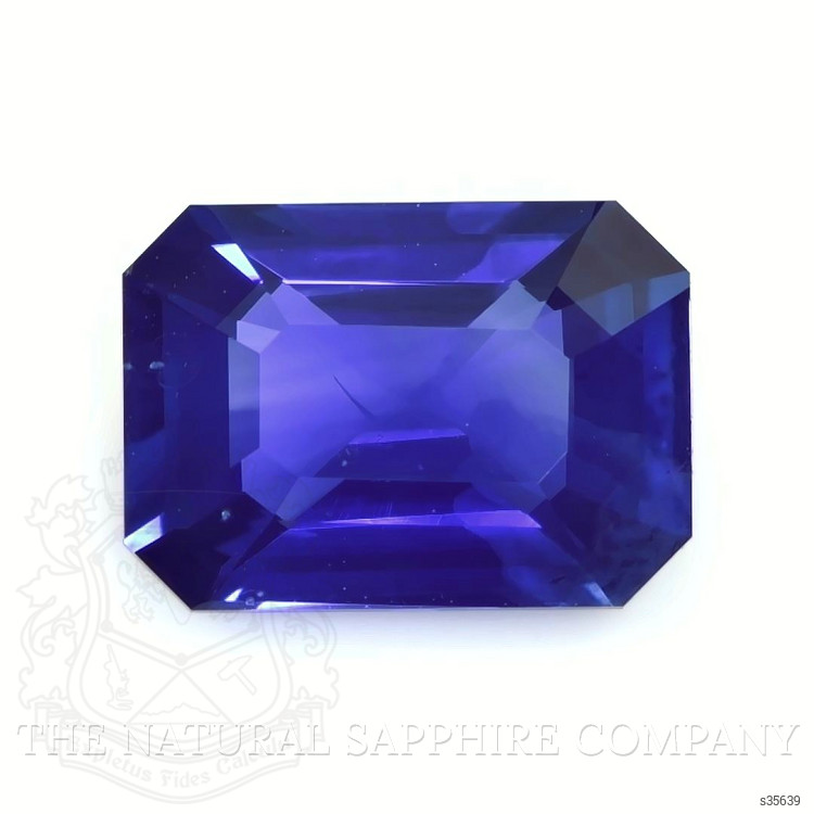 2.10 Ct. Purplish Blue Sapphire from Ceylon (Sri Lanka)