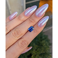 2.10 Ct. Purplish Blue Sapphire from Ceylon (Sri Lanka) Life Style