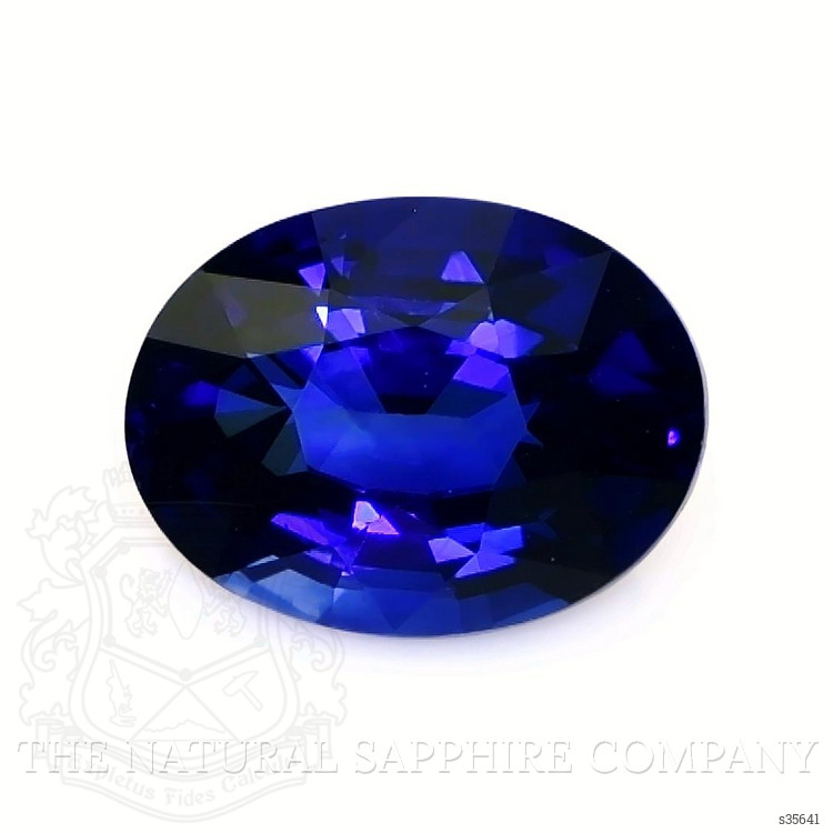 2.09 Ct. Blue Sapphire from Ceylon (Sri Lanka)