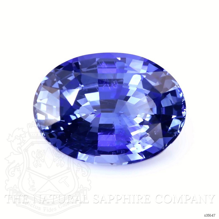13.84 Ct. Blue Sapphire from Ceylon (Sri Lanka)