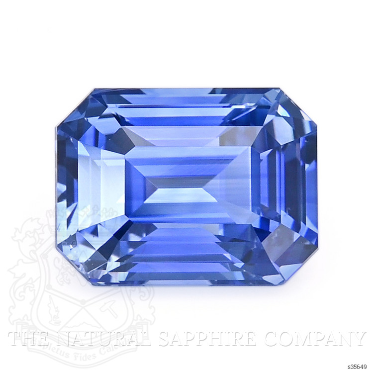 7.58 Ct. Blue Sapphire from Ceylon (Sri Lanka)