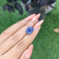 7.58 Ct. Blue Sapphire from Ceylon (Sri Lanka) Life Style