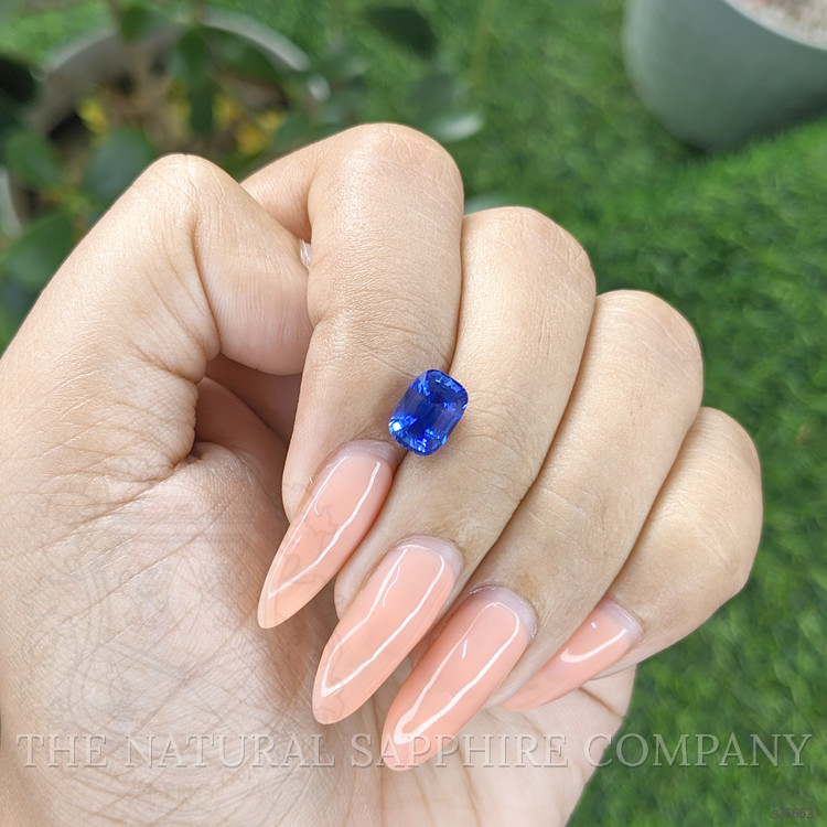 2.07 Ct. Blue Sapphire from Ceylon (Sri Lanka)