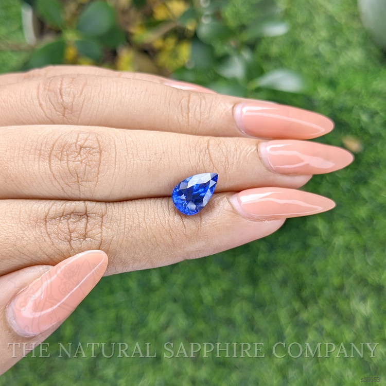 3.11 Ct. Blue Sapphire from Ceylon (Sri Lanka)