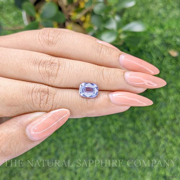 2.70 Ct. Bluish Purple Sapphire from Ceylon (Sri Lanka)