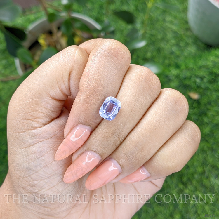 2.70 Ct. Bluish Purple Sapphire from Ceylon (Sri Lanka)