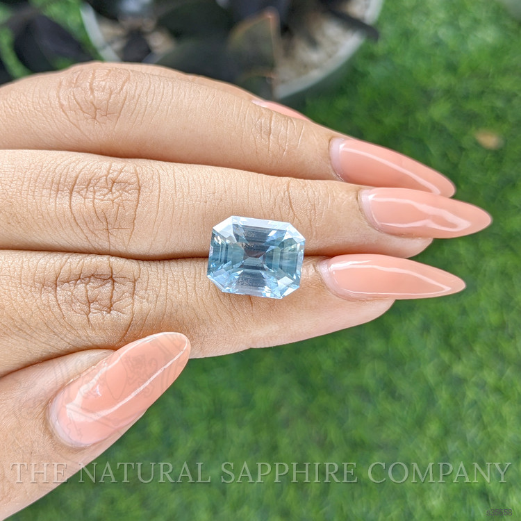 11.02 Ct. Greenish Blue Sapphire from Madagascar