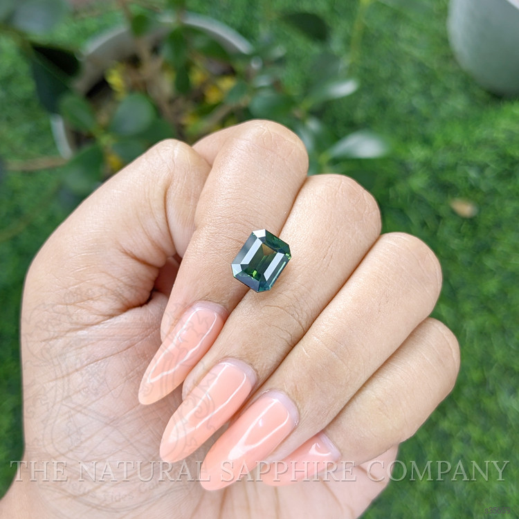 5.06 Ct. Green Sapphire from Madagascar