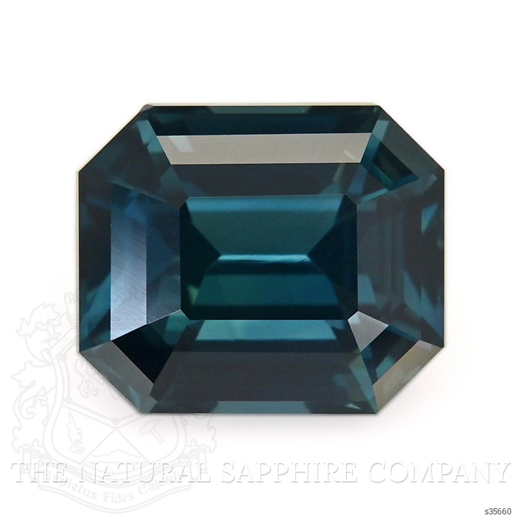 3.11 Ct. Greenish Blue Sapphire from Madagascar