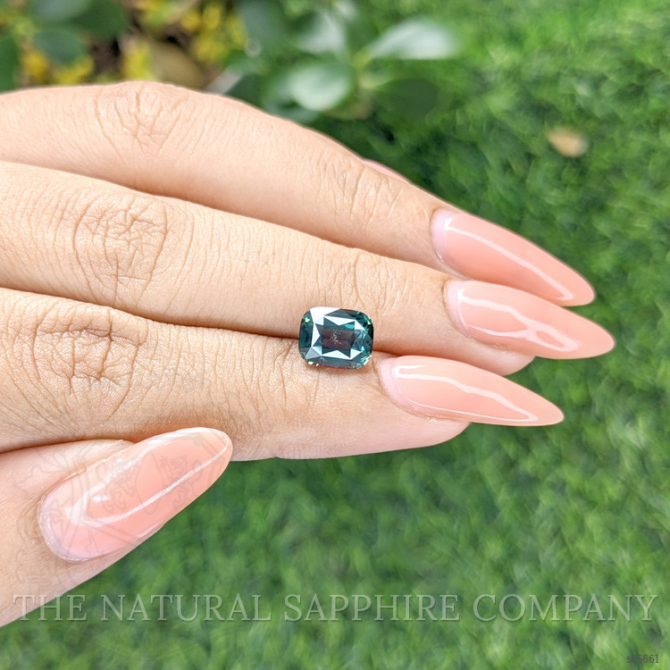 3.04 Ct. Greenish Blue Sapphire from Madagascar