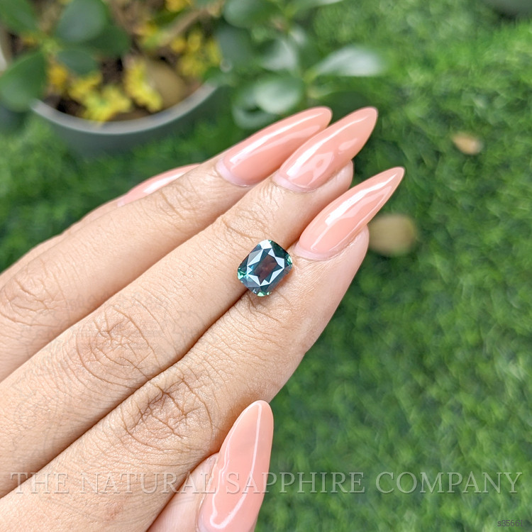 3.04 Ct. Greenish Blue Sapphire from Madagascar