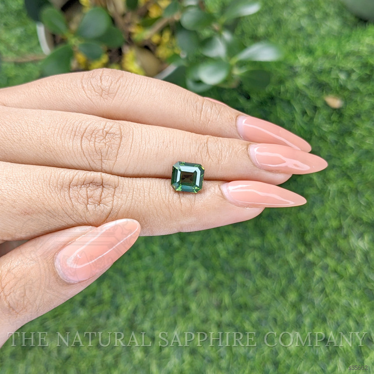 3.02 Ct. Green Sapphire from Madagascar