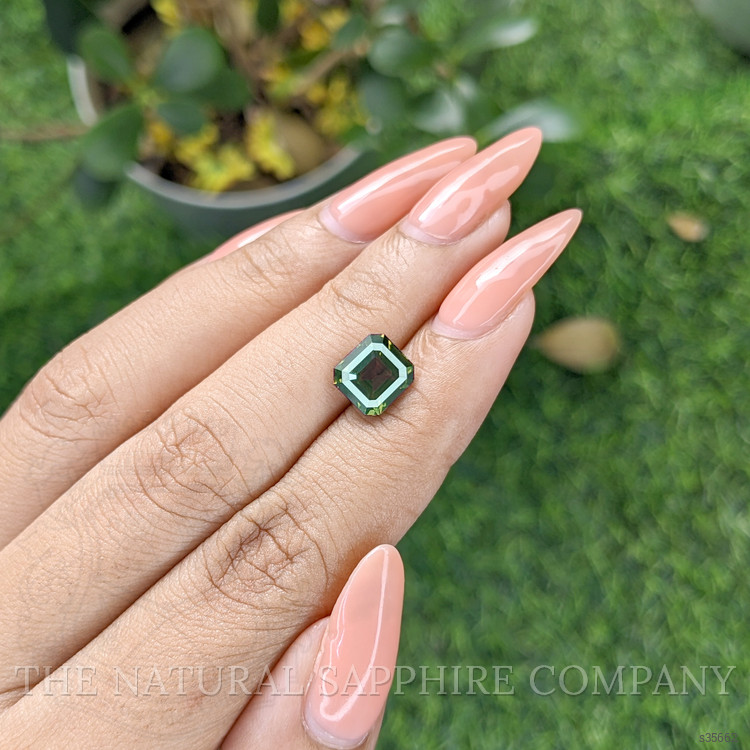 3.02 Ct. Green Sapphire from Madagascar