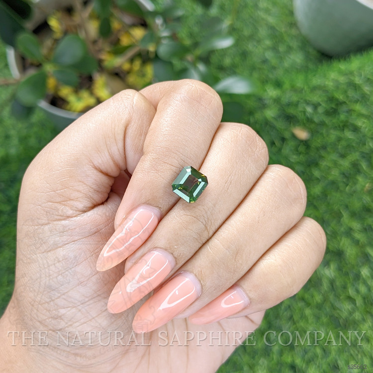 3.02 Ct. Green Sapphire from Madagascar